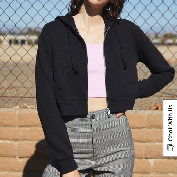 Brandy Melville Tops - Brandy Melville Zip Up